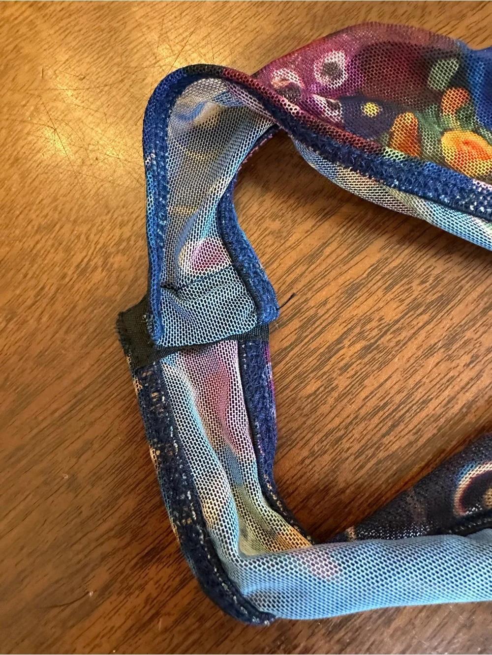 ZARA Art Print The Virgin Gustav Klimt Sheer Mesh Long Sleeve Bodysuit